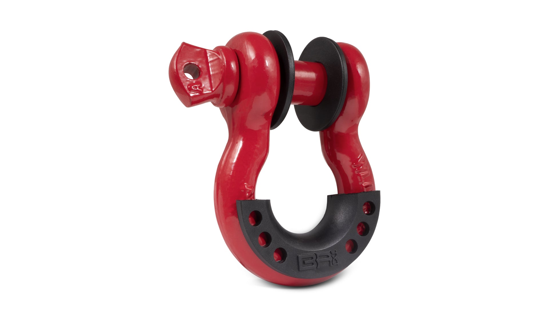 3/4" Red D-Ring With Isolators, Single by Body Armor 4x4
