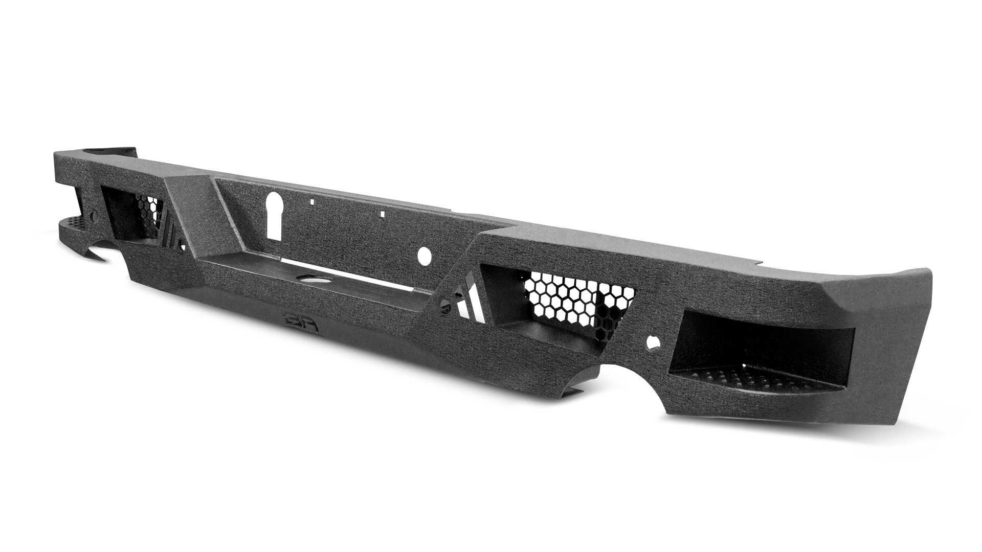 2009-2018 Ram 1500 Eco Series Rear Bumper Rear - Dual Rear Exhaust Only by Body Armor 4x4