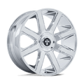 PULL 24X9 BLANK 72 +15 CHROME by DUB