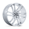 BLAZE 26X10 6X5.5 106 +25 CHROME by DUB