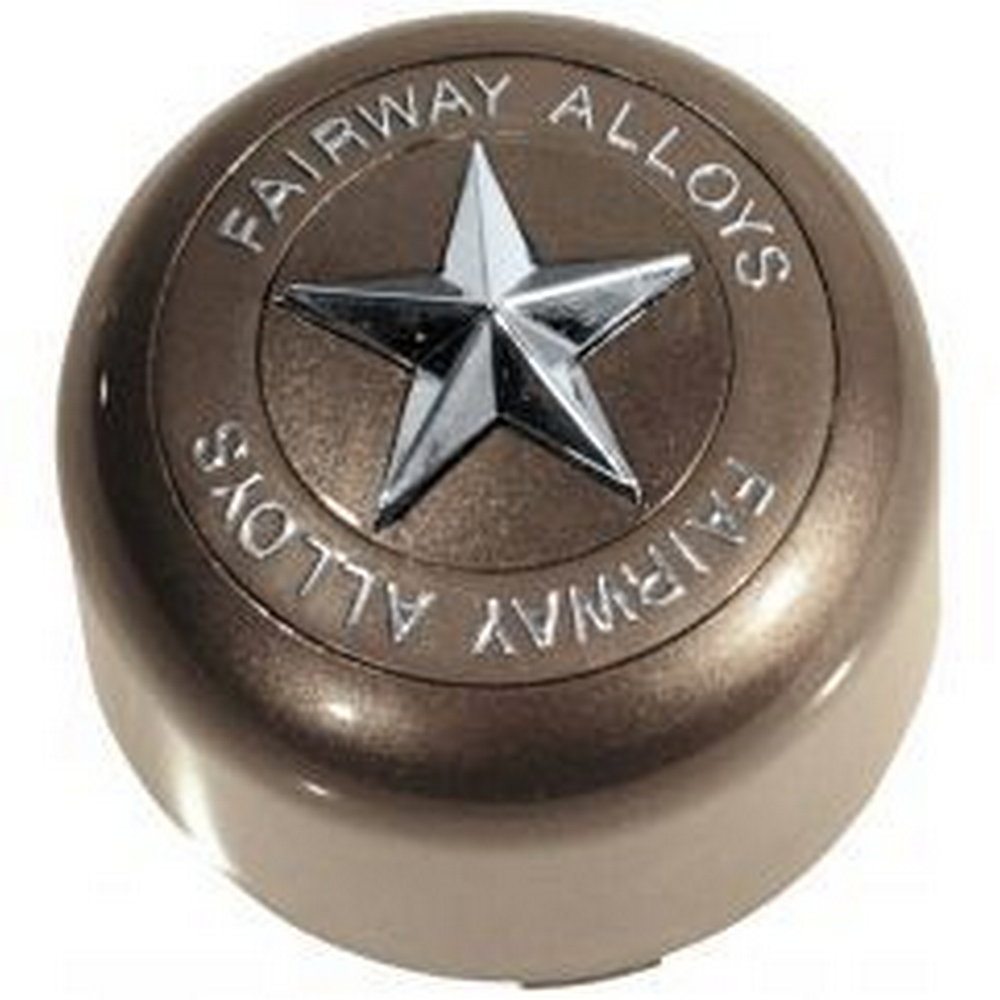 FA STAR CAP- POP IN STYLE - GLOSS BRONZE by Fairway Alloys