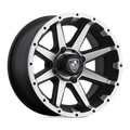 REBEL UTV 12X6 MACH MATTE BLACK -23MM by Fairway Alloys