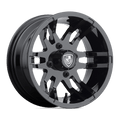 FLEX UTV 12X6 GLOSS BLACK -23MM by Fairway Alloys