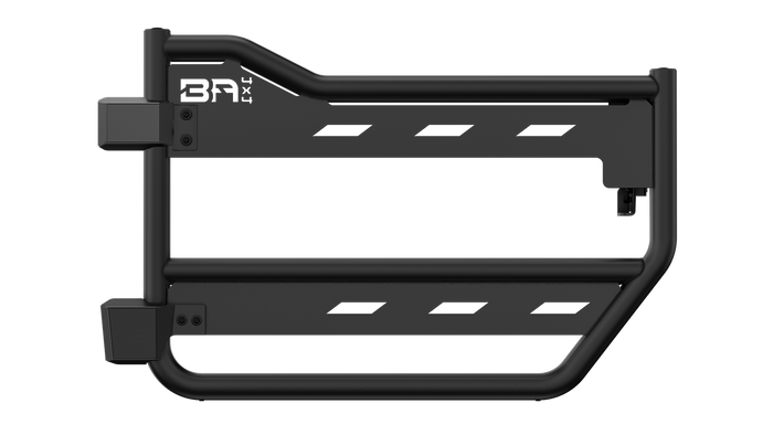 2021-2024 Ford Bronco Front Tube Doors With Webbing, Pair by Body Armor 4x4