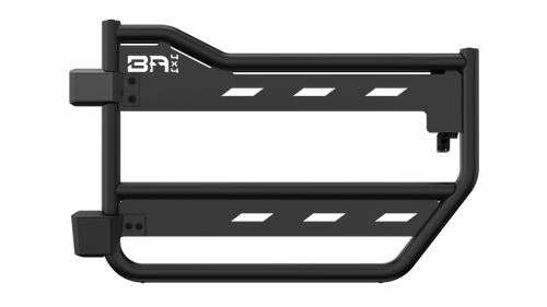 2021-2024 Ford Bronco Front Tube Doors With Webbing, Pair by Body Armor 4x4