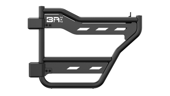2021-2024 Ford Bronco Rear Tube Doors With Webbing, Pair by Body Armor 4x4