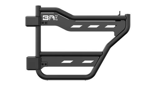 2021-2024 Ford Bronco Rear Tube Doors With Webbing, Pair by Body Armor 4x4
