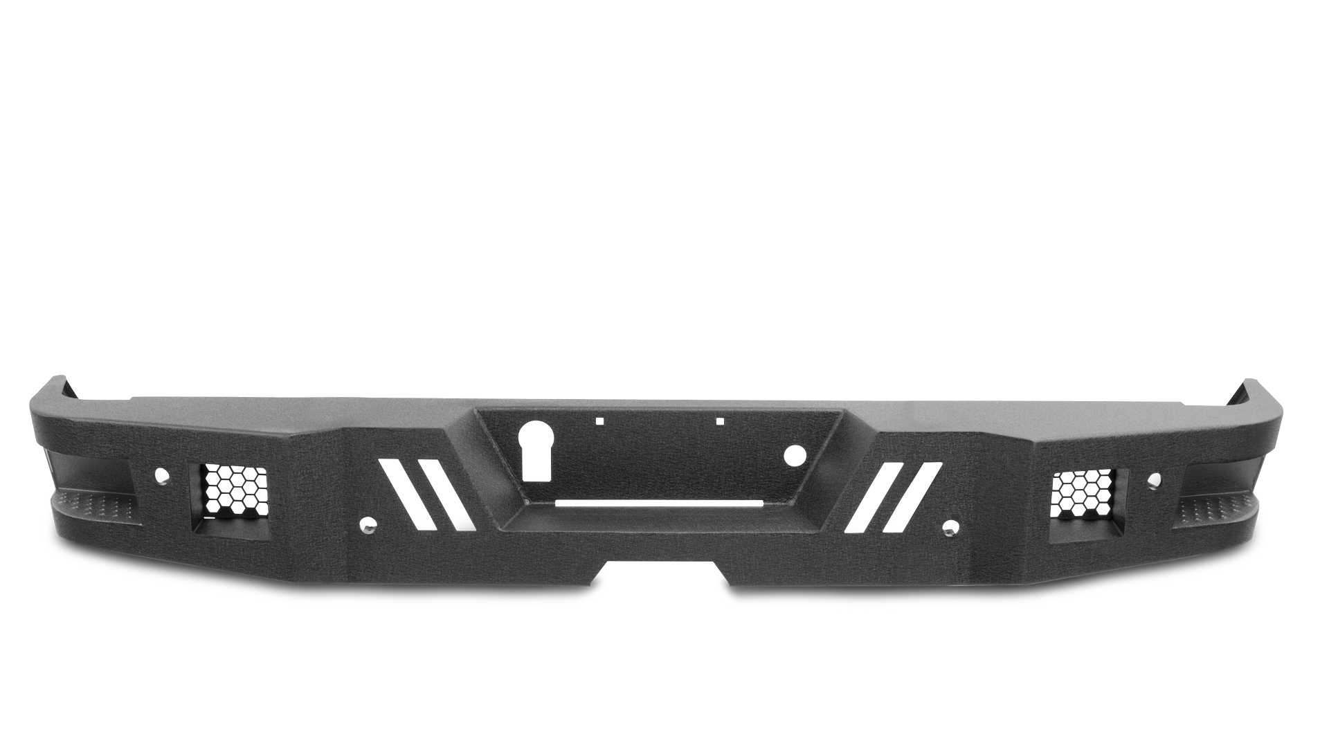 Eco Series Rear Bumper, Black, F-250 by Body Armor 4x4