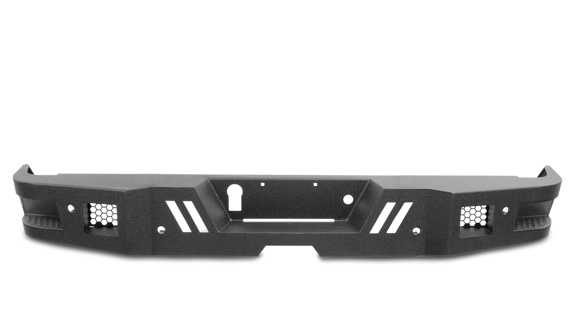 Eco Series Rear Bumper, Black, F-250 by Body Armor 4x4