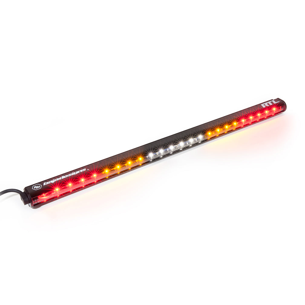 RTL-S LED Rear Light Bar with Turn Signal (30 Inch; Clear) by Baja Designs