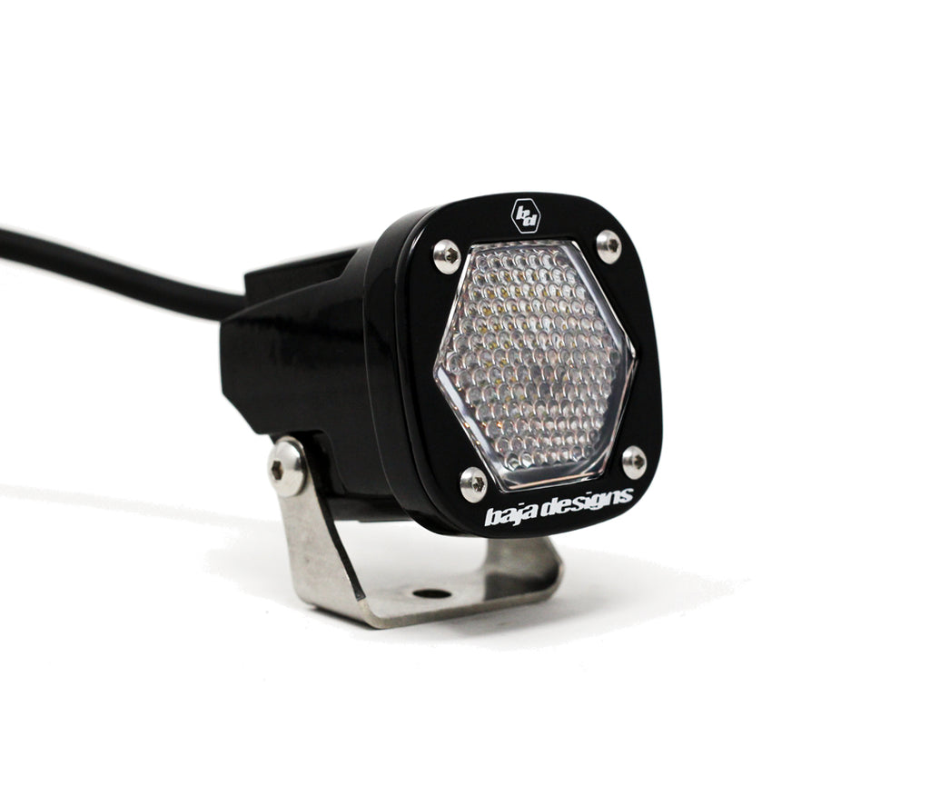 S1 Black LED Light Pod (Work/Scene; Clear) by Baja Designs