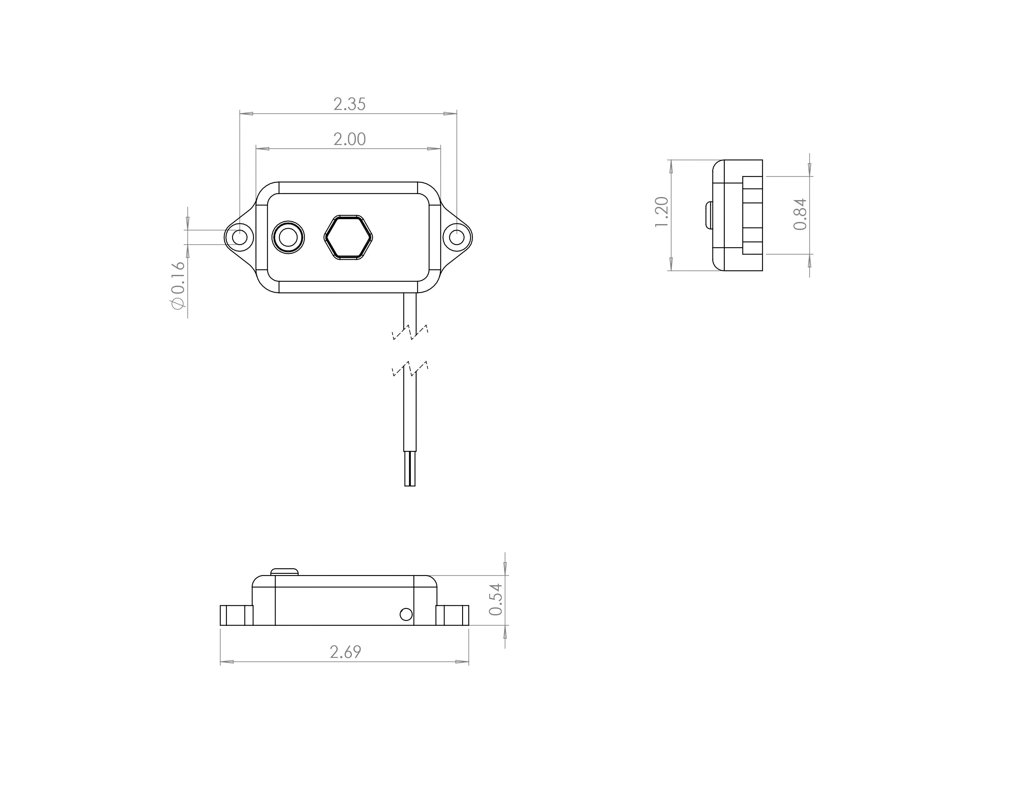LED Dome Light with Switch (Clear) by Baja Designs