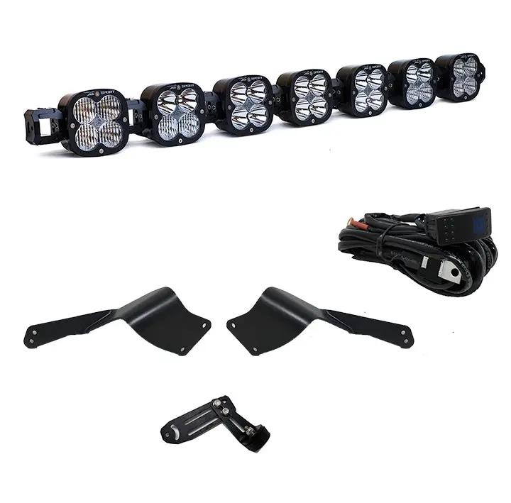 XL Linkable Sport Roof Mount Kit - '17-24 Maverick X3 (Multi-Pattern, Clear) by Baja Designs