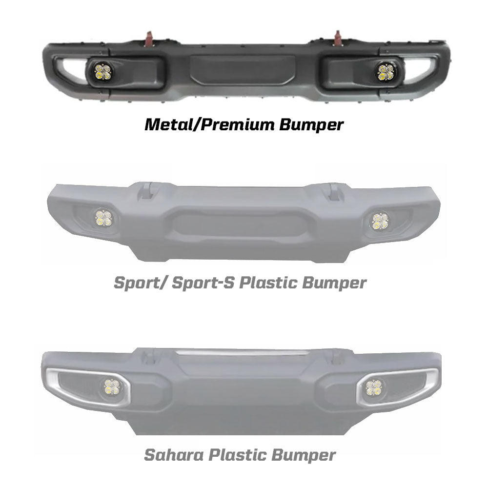 Squadron-R SAE Fog Pocket Light Kit by Baja Designs