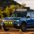 S1 Fog Pocket Kit - '21-24 Bronco Sport (Wide Cornering; Clear) by Baja Designs