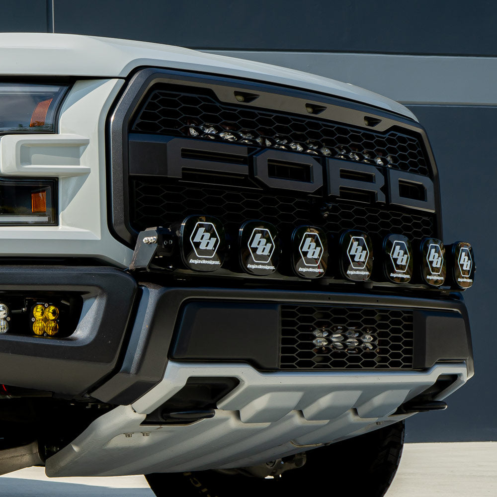 XL Linkable Sport Bumper Light Kit - '17-20 F-150 Raptor (Multi-Pattern; Clear) by Baja Designs