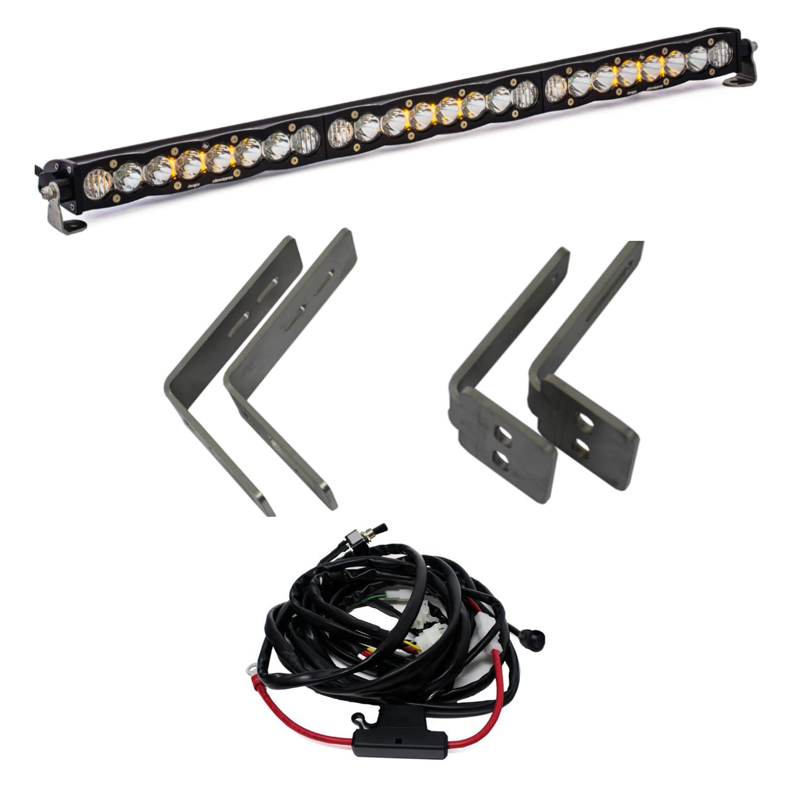 S8 30 Inch Grille Upper Mount Kit by Baja Designs
