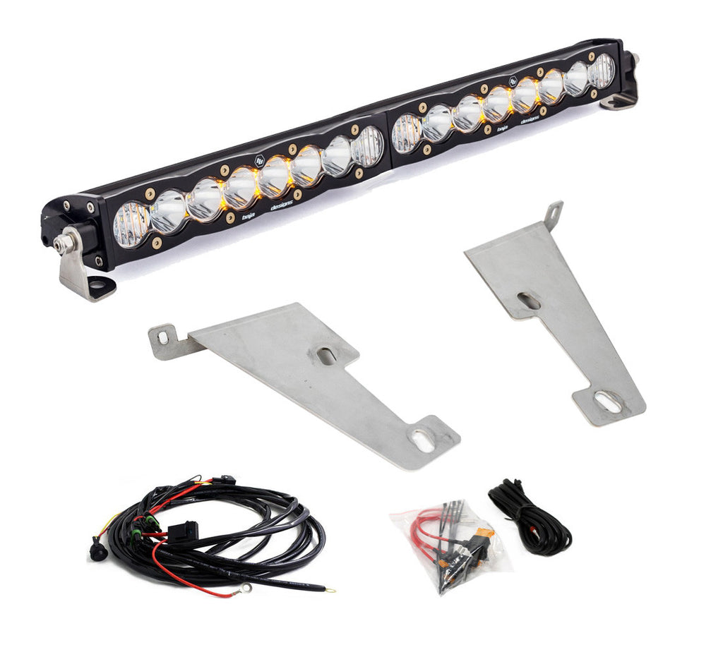 S8 20 Inch Behind Bumper Kit - '22-On Tundra, (Driving/Combo; Clear) by Baja Designs