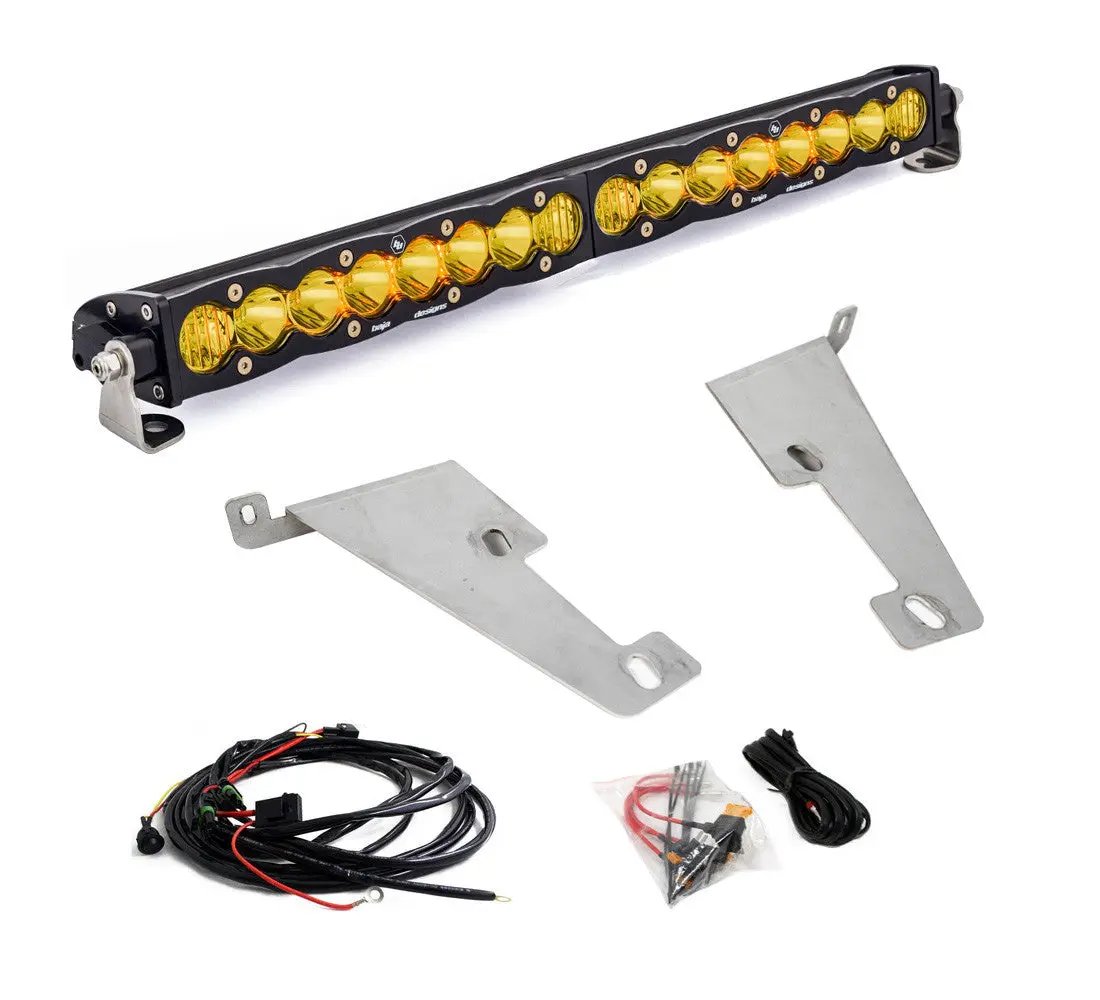 S8 20 Inch Behind Bumper Kit - '22-On Tundra, (Driving/Combo; Baja Amber) by Baja Designs