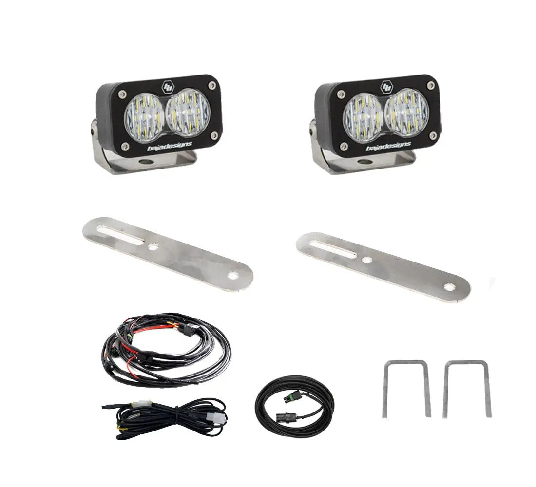 S2 Sport Dual Reverse Kit - '22-On Tundra (Wide Cornering; Clear) by Baja Designs