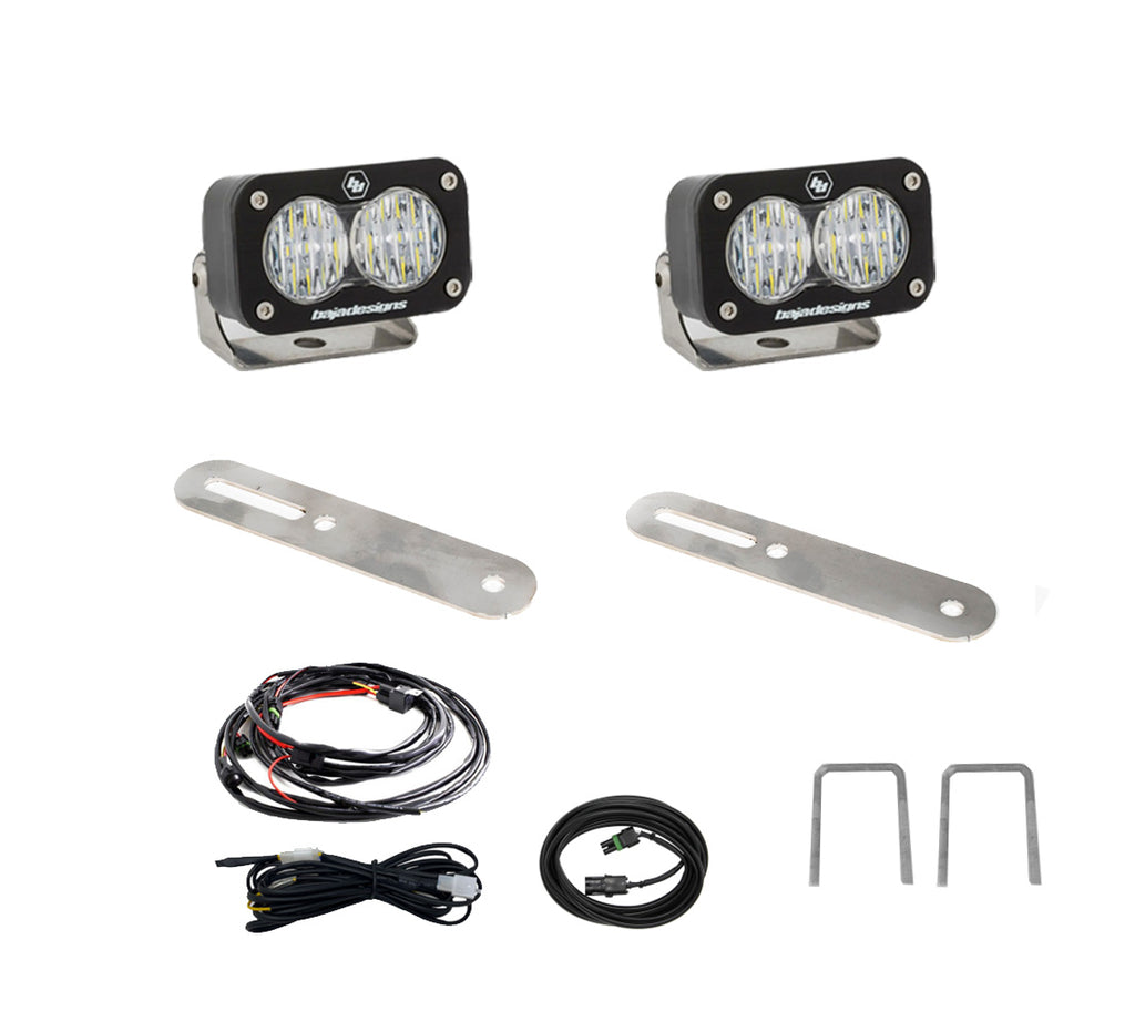 S2 Sport Dual Reverse Kit - '22-On Tundra (Wide Cornering; Clear) by Baja Designs