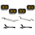 2022-On Toyota Tundra S2 SAE Amber,OEM Fog Replacement Kit by Baja Designs