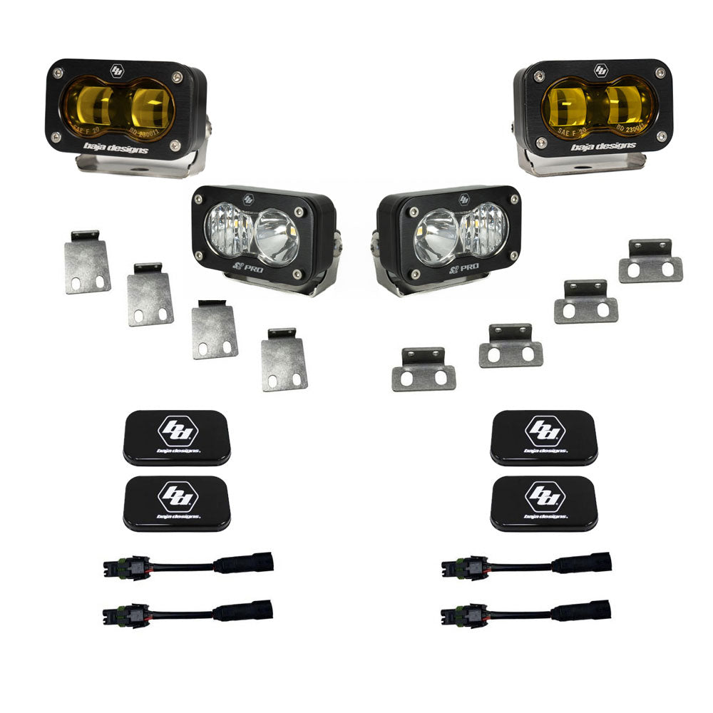 S2 SAE/S2 Pro Fog Pocket Kit by Baja Designs