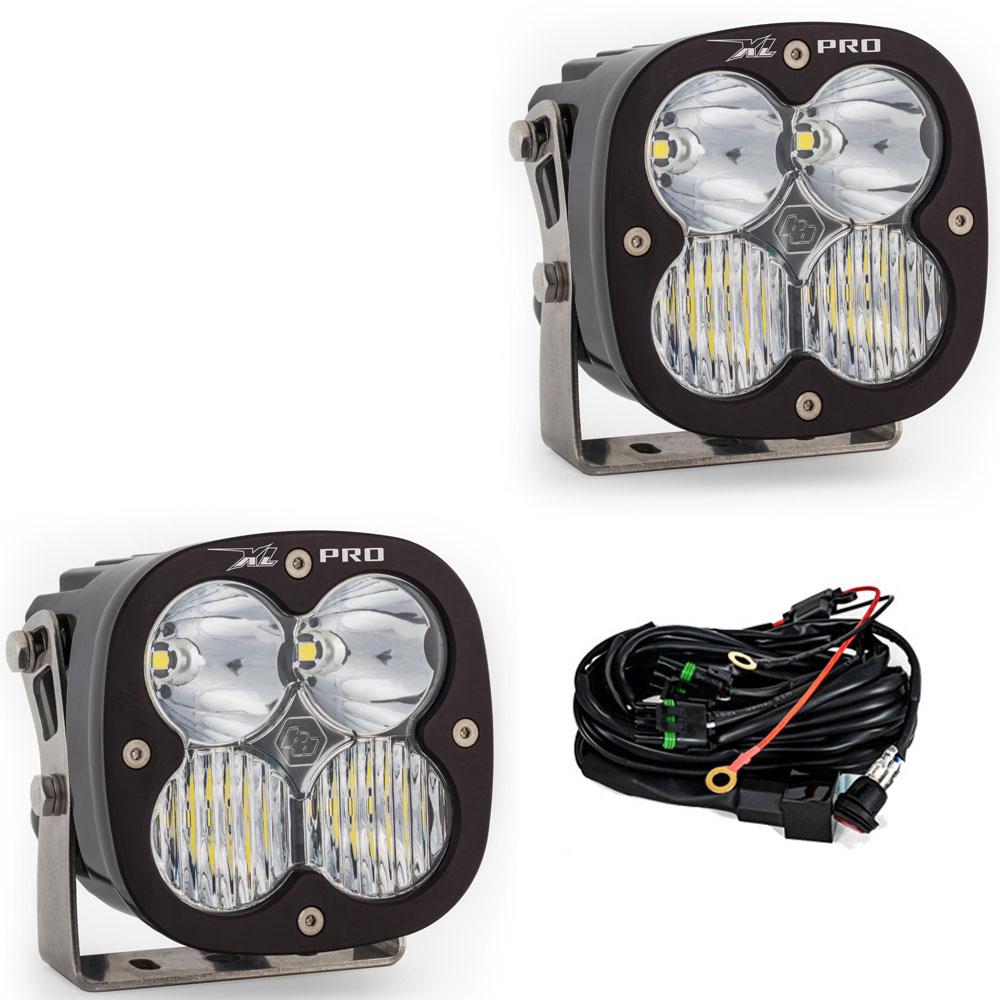 XL Pro LED Light Pod Pair (Driving/Combo; Clear) by Baja Designs