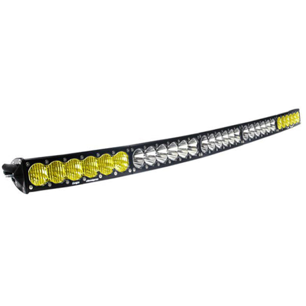 OnX6 Arc Dual Control LED Light Bar (50 Inch; Driving/Combo; Baja Amber/Clear) by Baja Designs