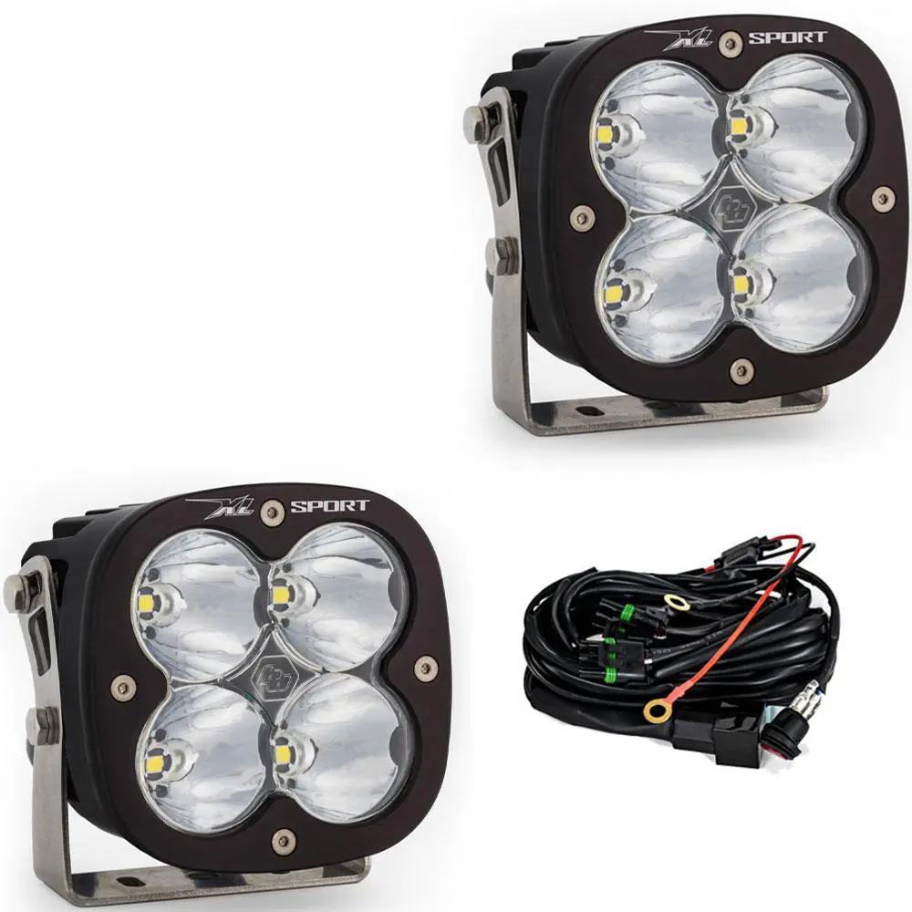 XL Sport LED Light Pod Pair (Spot; Clear) by Baja Designs