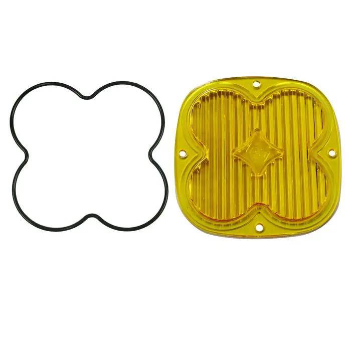 XL Light Pod Lens Kit (Wide Cornering; Baja Amber) by Baja Designs