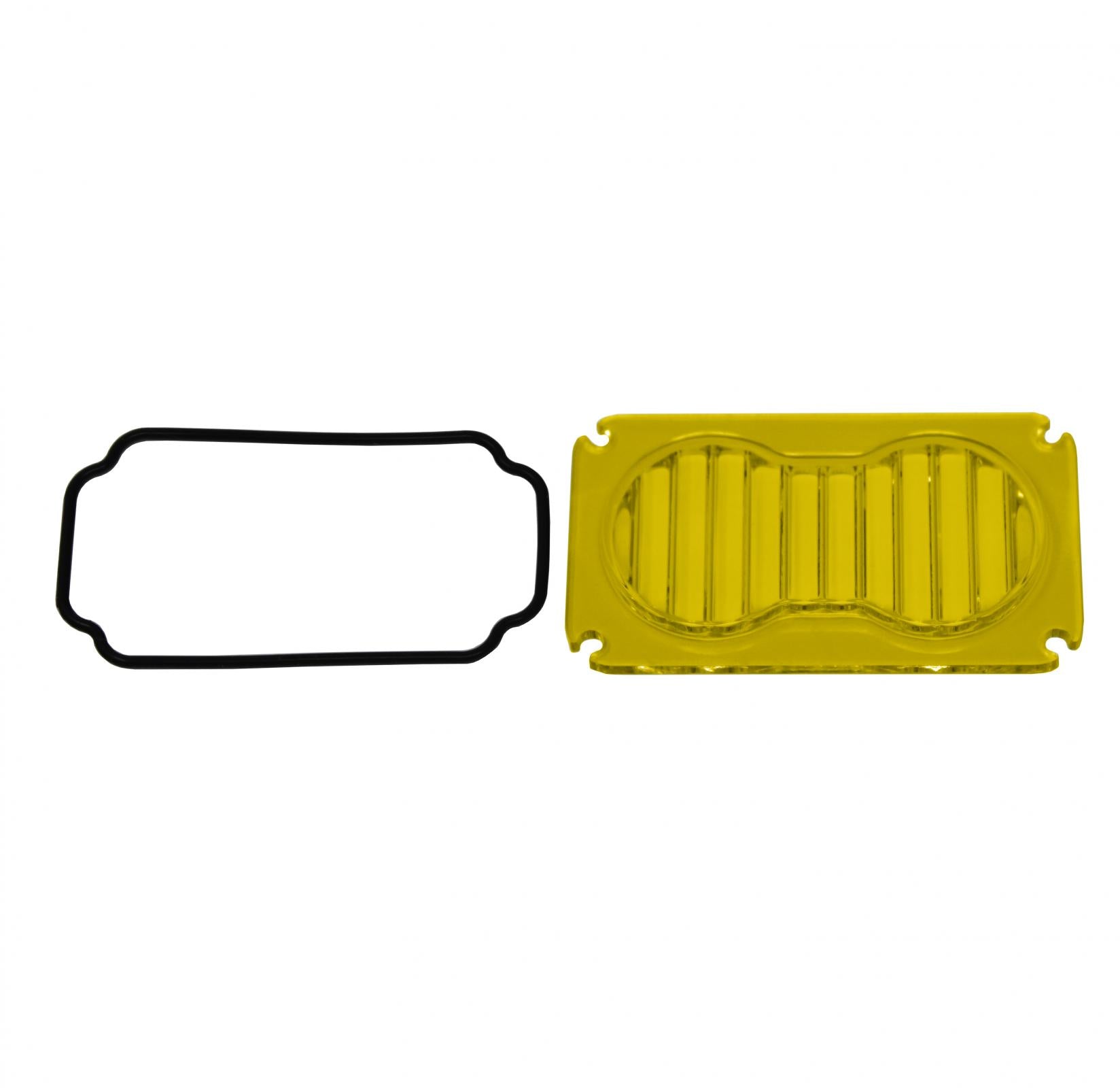 S2 Light Pod Lens Kit (Wide Cornering; Baja Amber) by Baja Designs