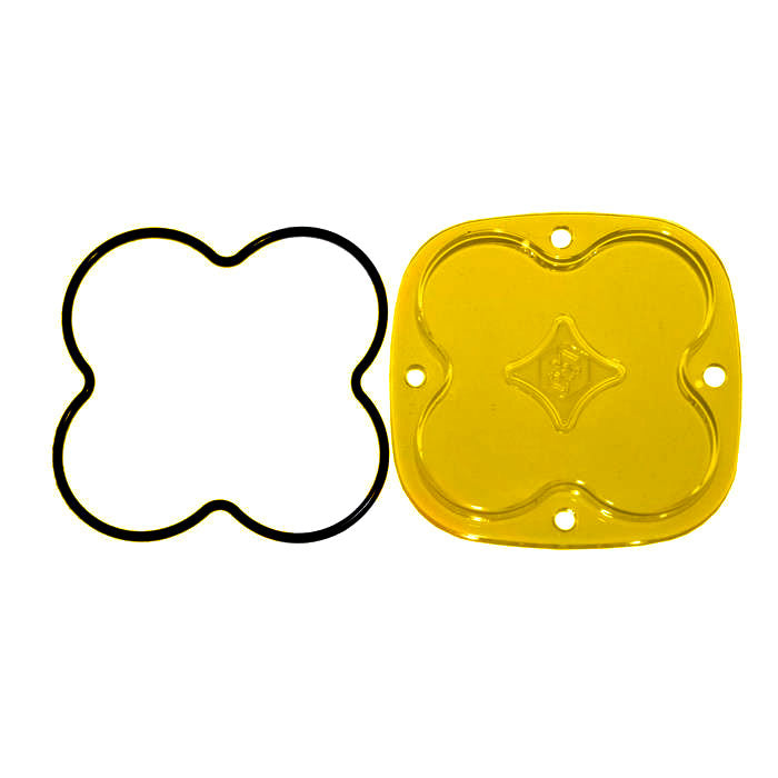 Squadron Light Pod Lens Kit (Spot; Baja Amber) by Baja Designs
