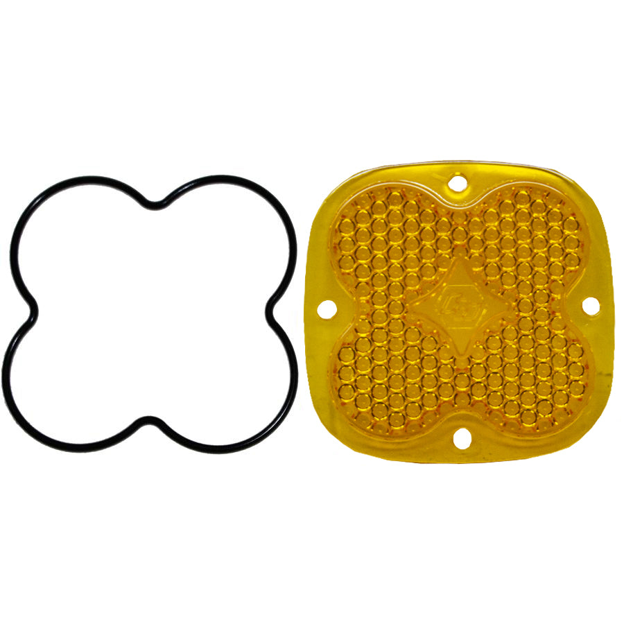 Squadron Light Pod Lens Kit (Work/Scene; Baja Amber) by Baja Designs