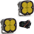 XL80 LED Light Pod Pair (Wide Cornering; Baja Amber) by Baja Designs