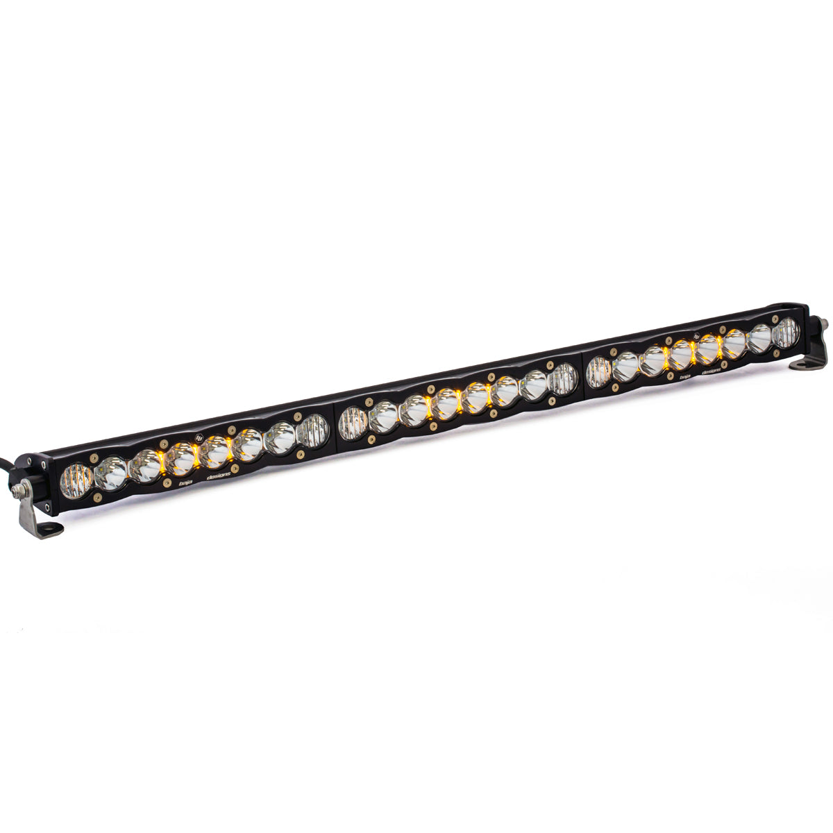 S8 Straight LED Light Bar (30 Inch; Driving/Combo; Clear) by Baja Designs
