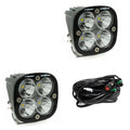 Squadron Racer Edition LED Light Pod Pair (Racer Spot; Clear) by Baja Designs