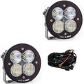 XL-R 80 LED Light Pod Pair (Driving/Combo; Clear) by Baja Designs