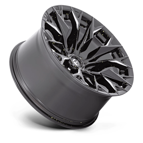 FLAME 20X9 5X5.5 78 NBL +1 by Fuel Off-Road