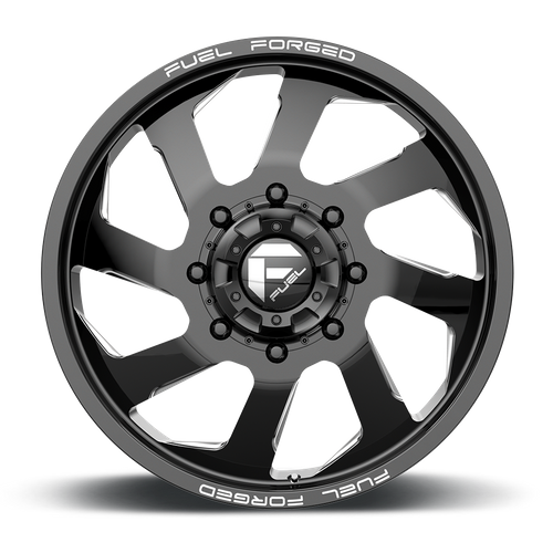 FF39D DRW 20X8.25 8X200 +105 NBL (DF) by Fuel Off-Road