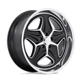 MERLOT 22X9 5X4.75 72 BL +15 by Foose