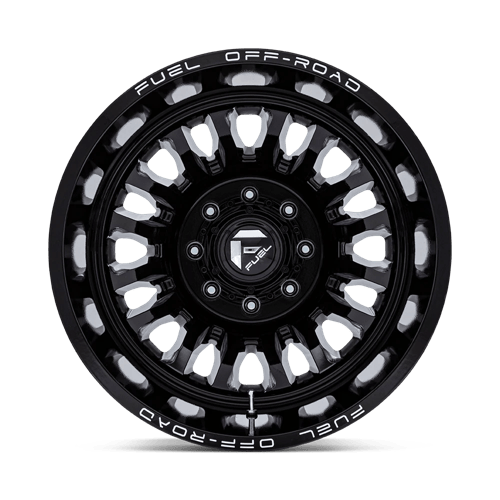 ARC DRW 20X8.25 8X210 -201 NBL (R) by Fuel Off-Road