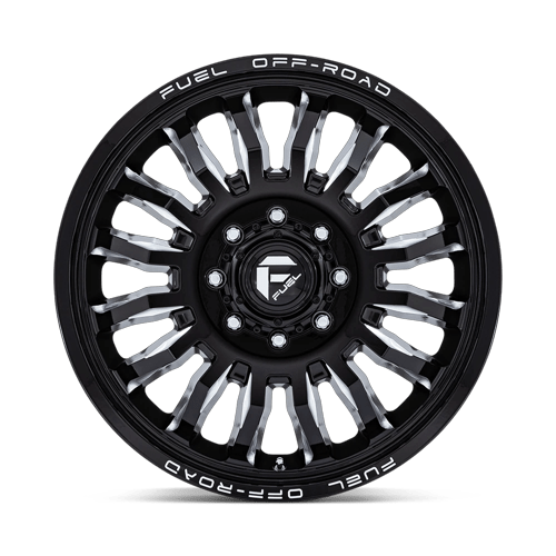 ARC DRW 22X8.25 8X6.5 +104 NBL (F) by Fuel Off-Road