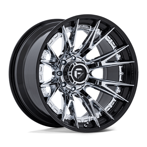CATALYST 20X10 8X170 125 -18 CHR G-BLK by Fuel Off-Road