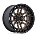 CELSIUS 20X9 6X135 87 +1 M-BRNZ BLK-LP by Fuel Off-Road