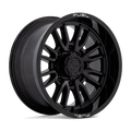 CLASH 8 20X10 8X6.5 125 BL -18 by Fuel Off-Road