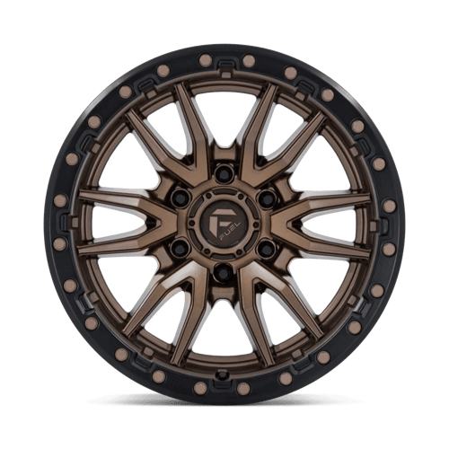 REBEL 18X9 6X135 87 -12 M-BNZ-BLK-RG by Fuel Off-Road