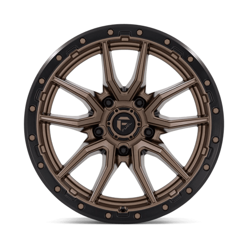 REBEL 20X10 5X5 75 -18 M-BNZ-BLK-RG by Fuel Off-Road