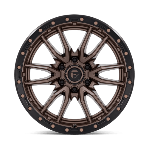 REBEL 20X10 6X5.5 106 -18 M-BNZ-BLK-RG by Fuel Off-Road