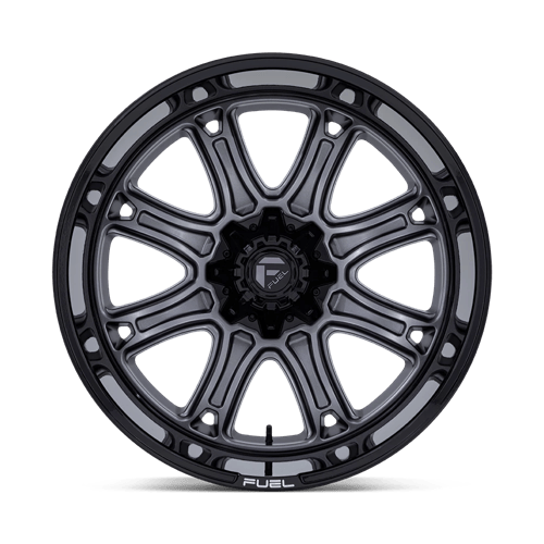 DARKSTAR 22X10 5X5/5.5 87 -18 M-GMTL BLK by Fuel Off-Road